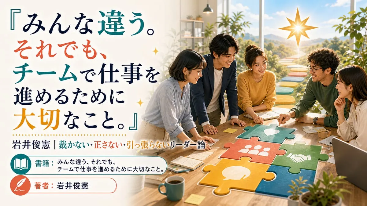 『みんな違う。それでも、チームで仕事を進めるために大切なこと。』