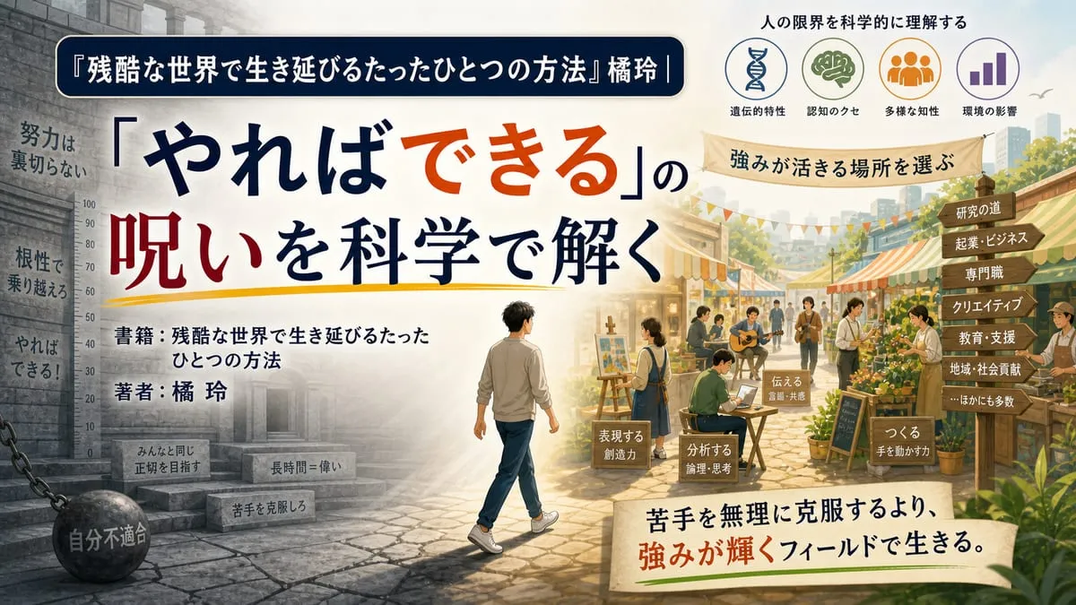 『残酷な世界で生き延びるたったひとつの方法』