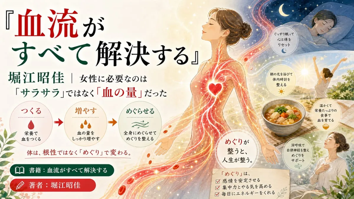 『血流がすべて解決する』