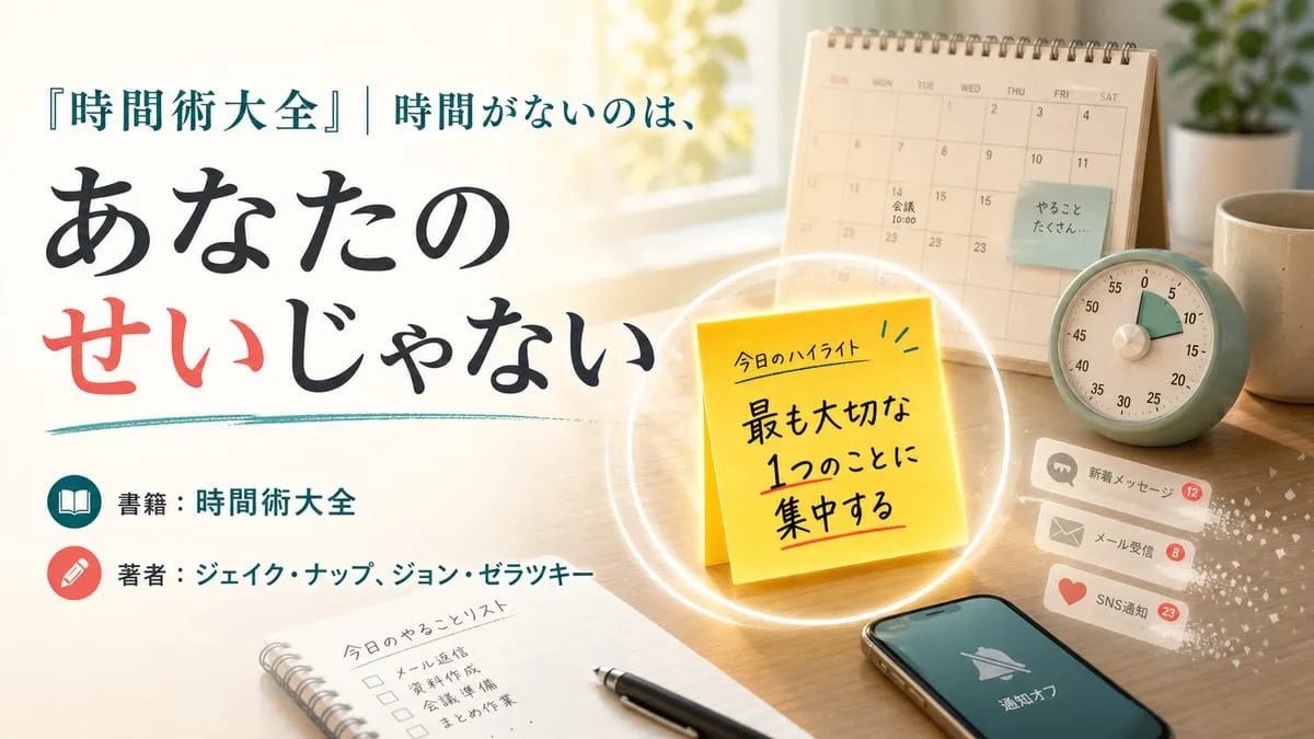 『時間術大全』