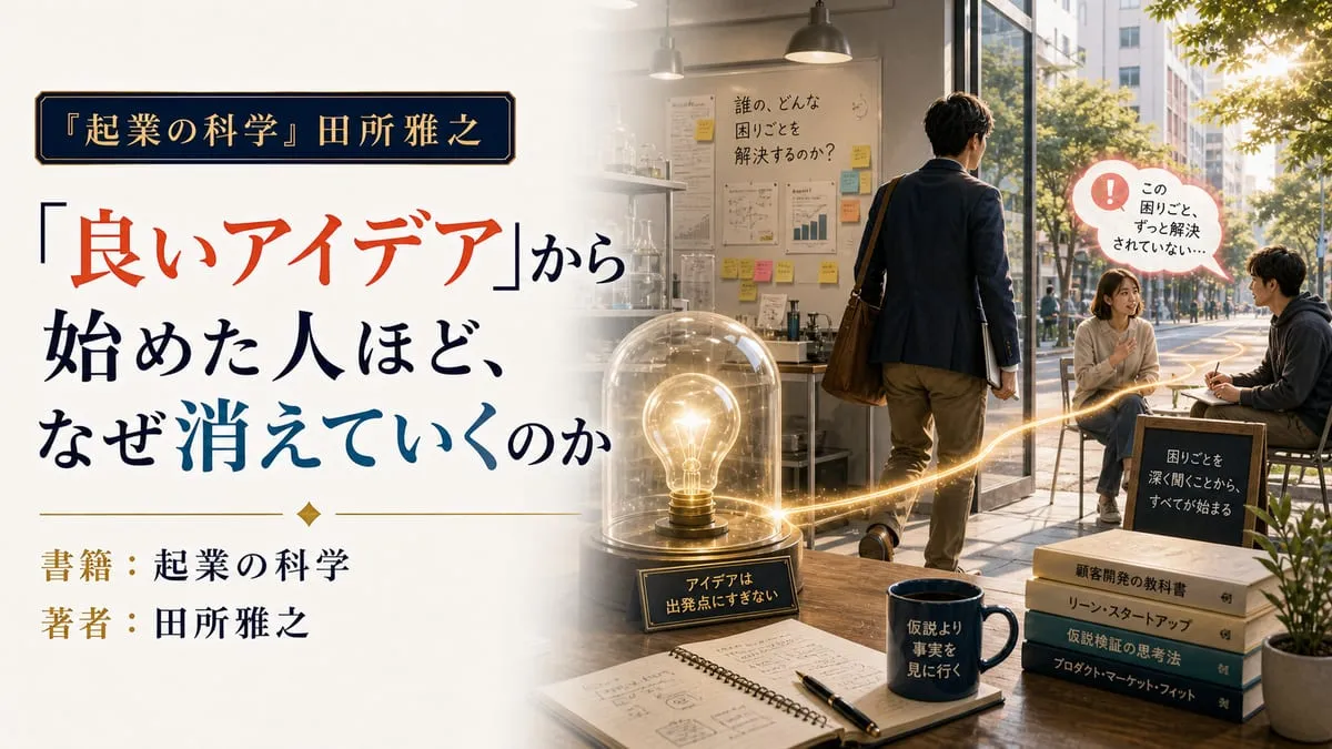 『起業の科学』