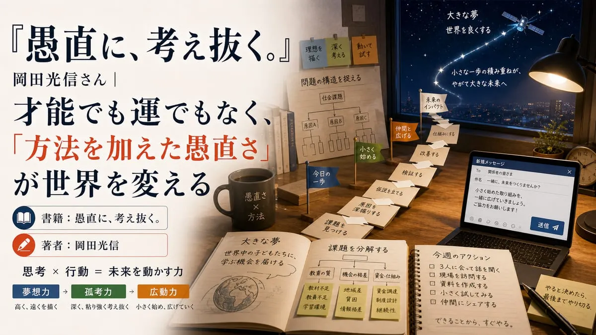 『愚直に、考え抜く。』