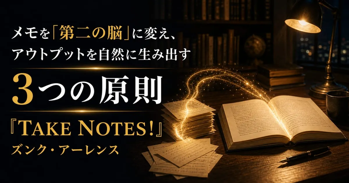 『TAKE NOTES!』