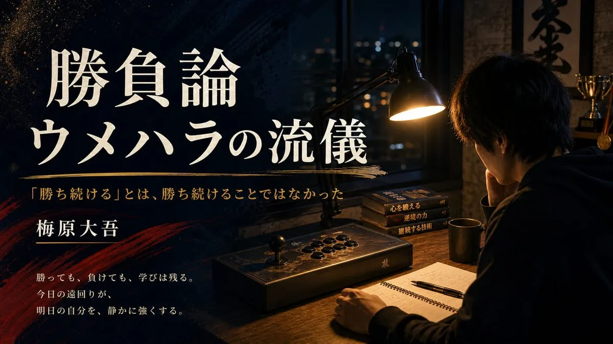 『勝負論 ウメハラの流儀』
