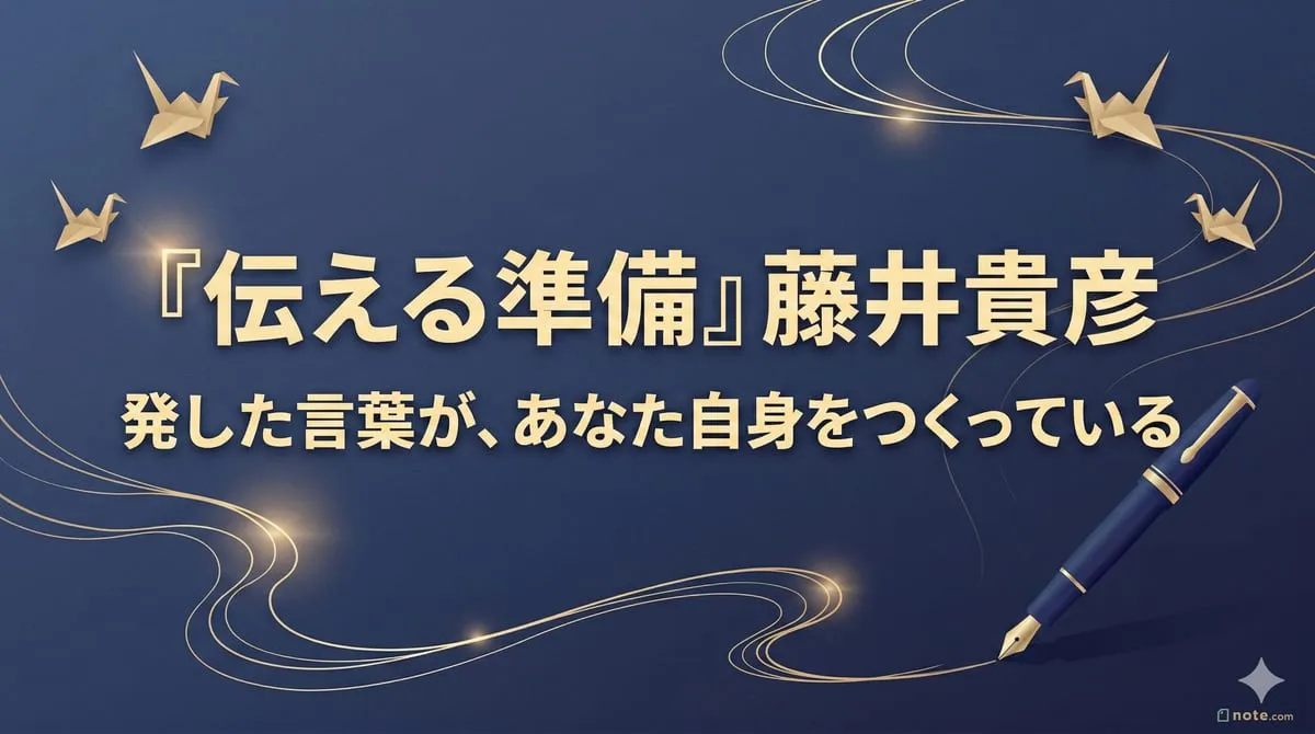『伝える準備』