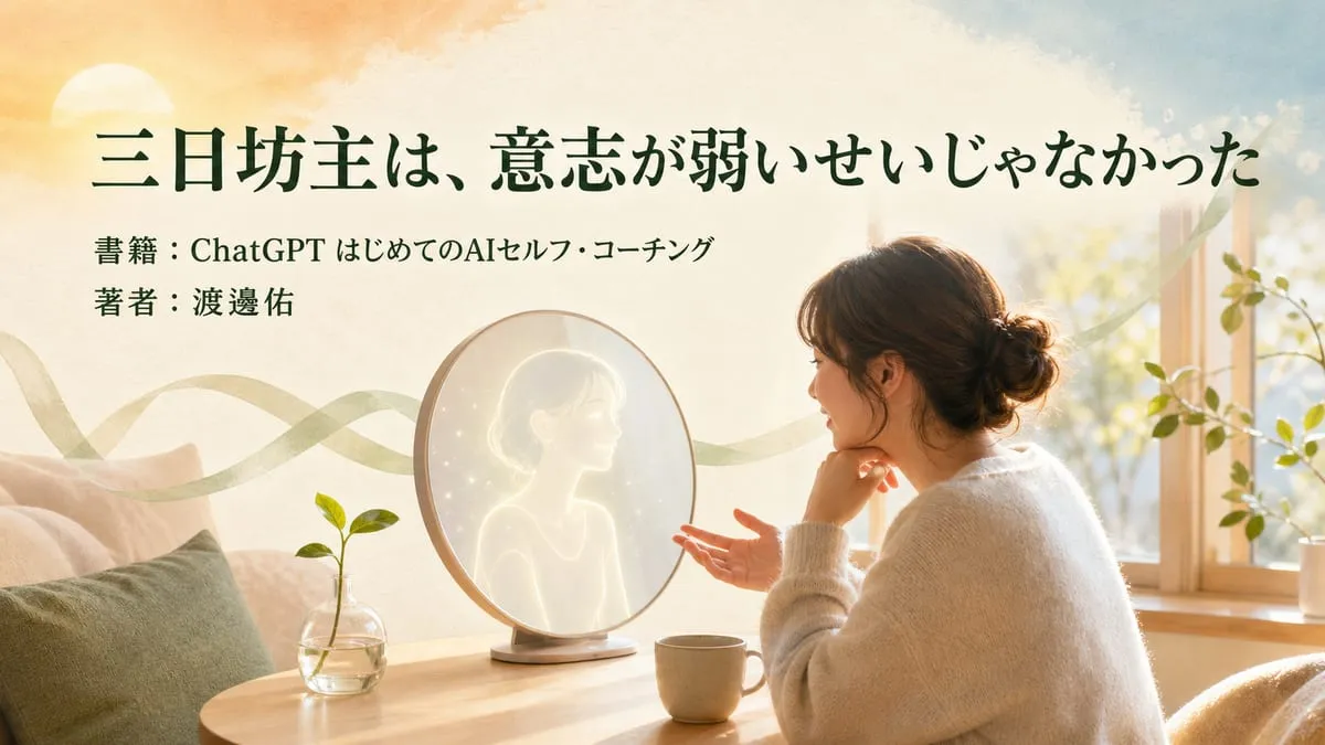 『ChatGPT はじめてのAIセルフ・コーチング』