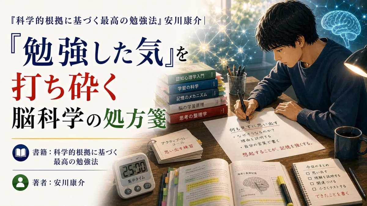 『科学的根拠に基づく最高の勉強法』