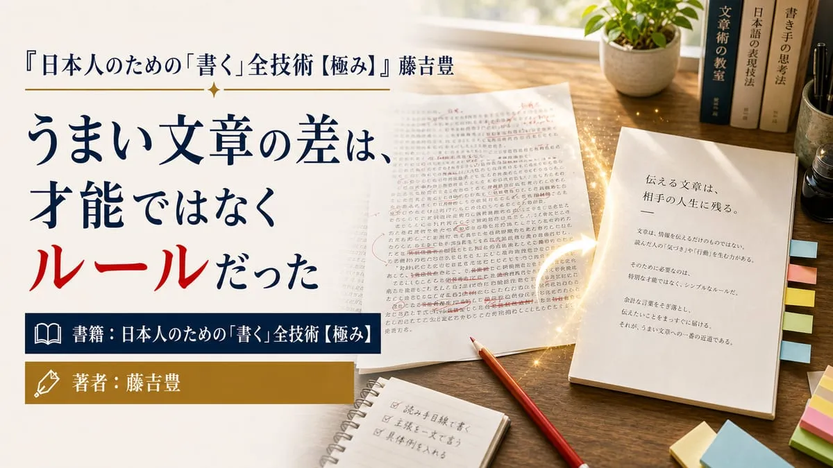 『日本人のための「書く」全技術【極み】』