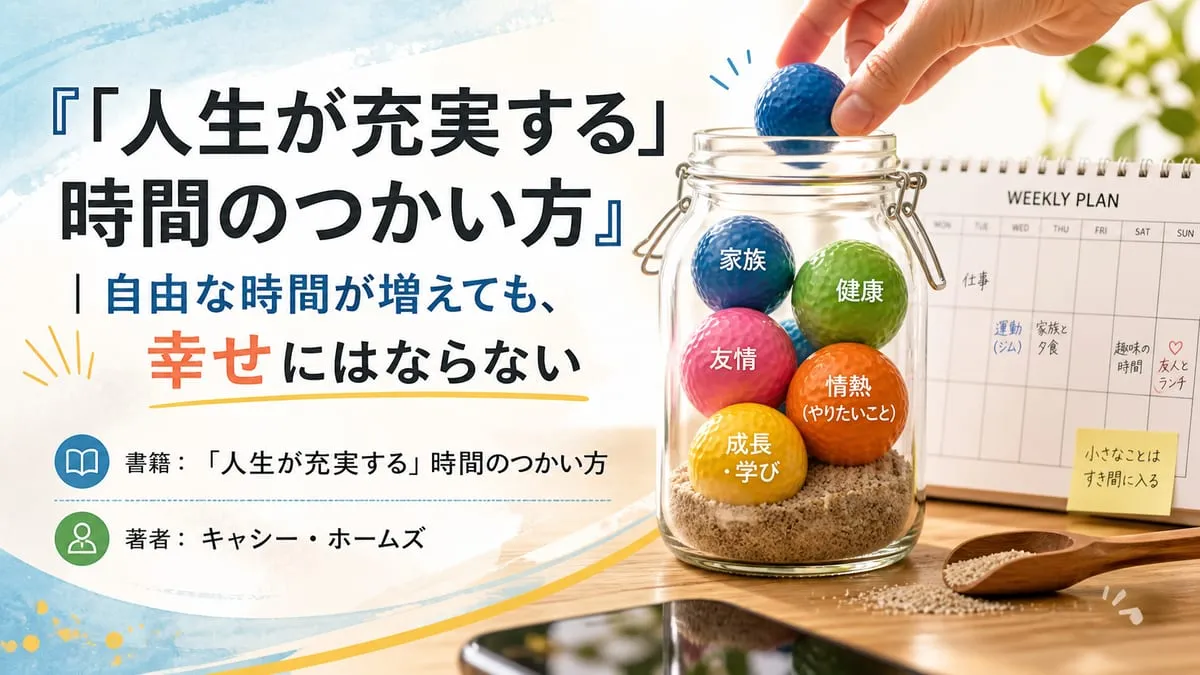 『「人生が充実する」時間のつかい方』