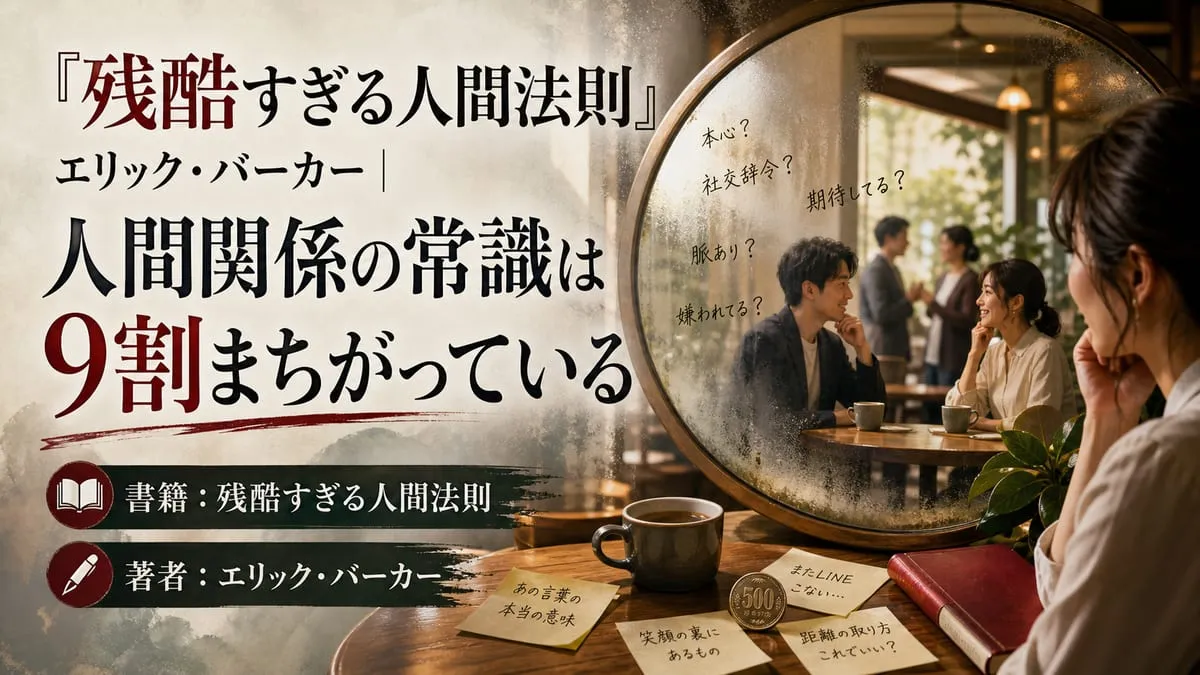 『残酷すぎる人間法則』