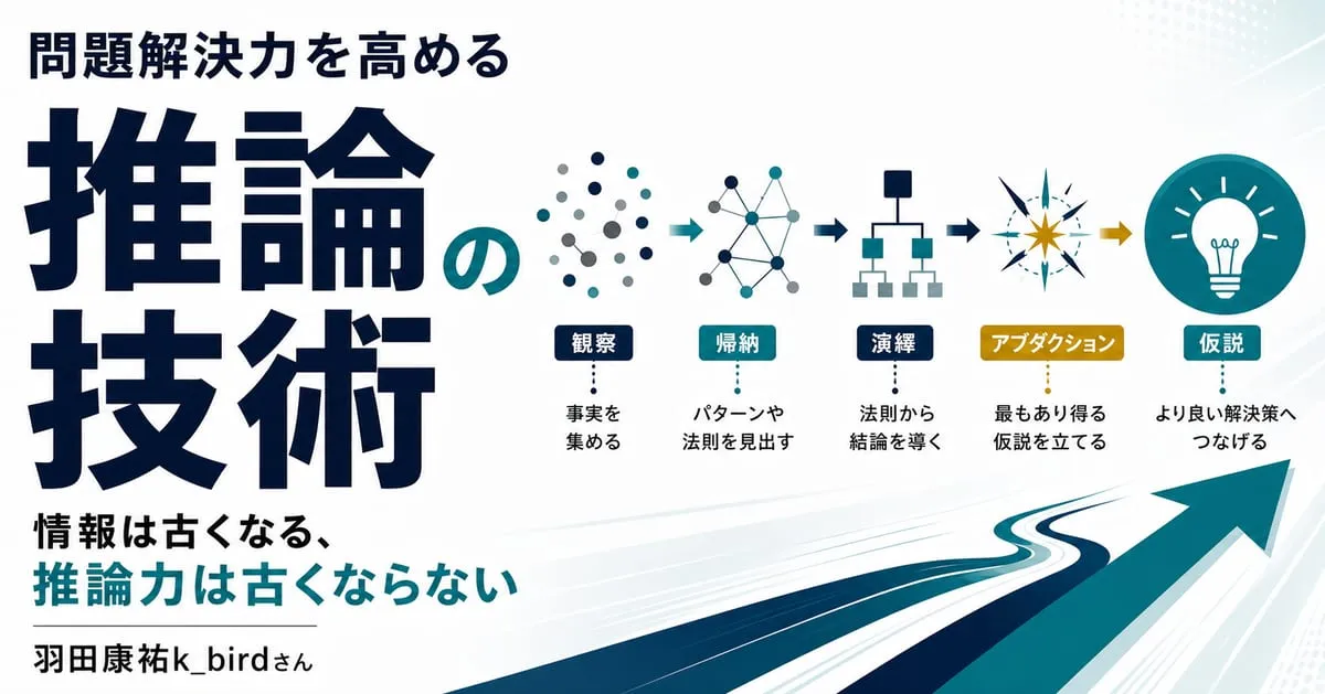 『問題解決力を高める「推論」の技術』