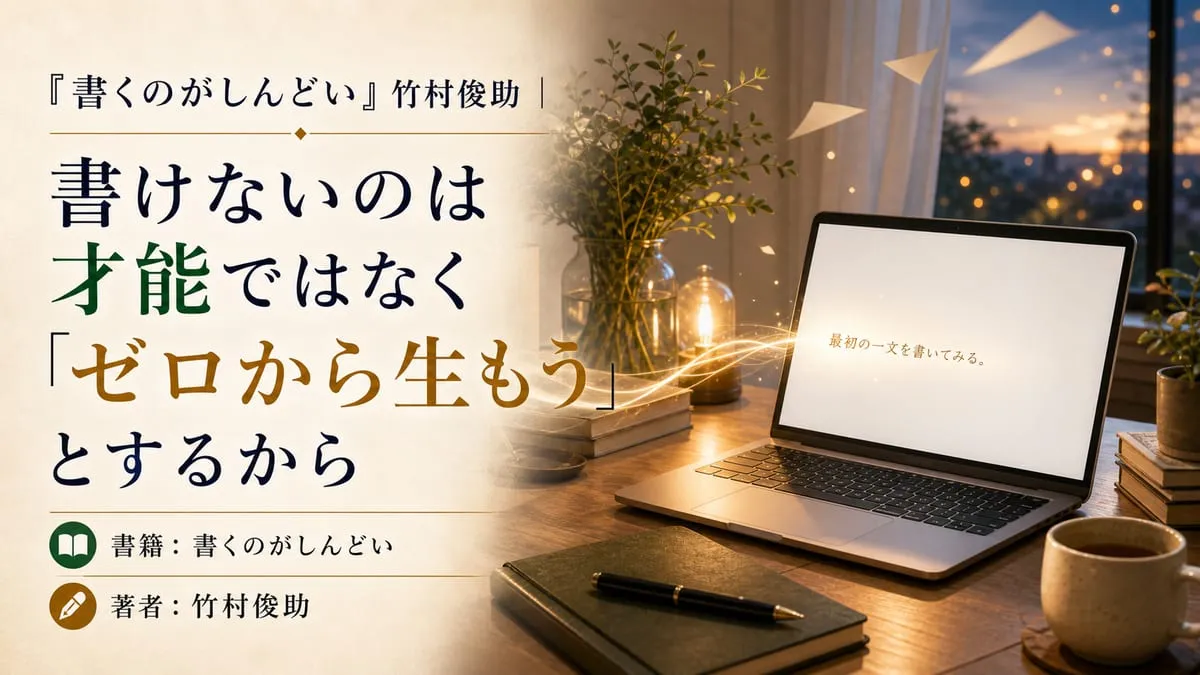 『書くのがしんどい』