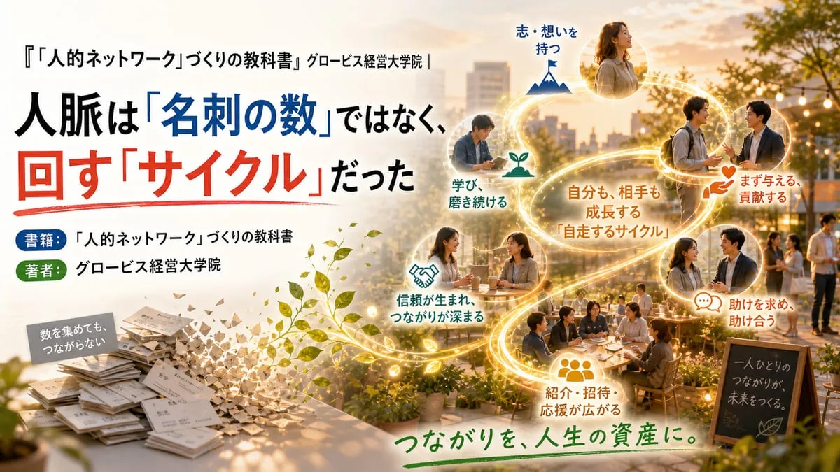 『「人的ネットワーク」づくりの教科書』