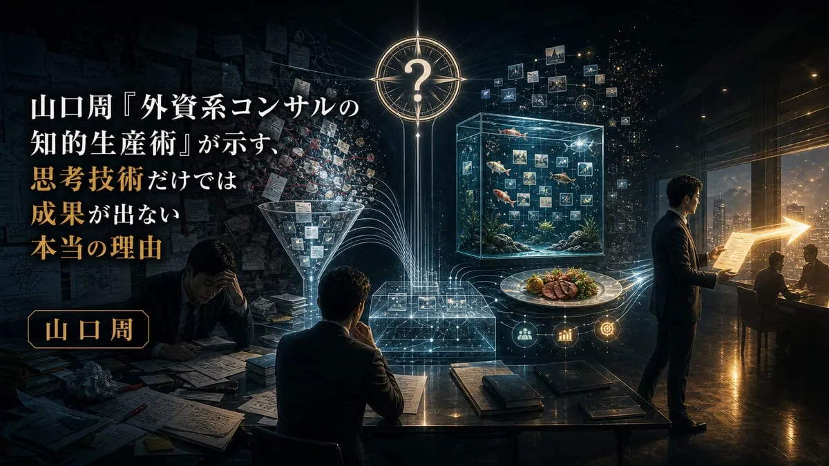 『外資系コンサルの知的生産術』