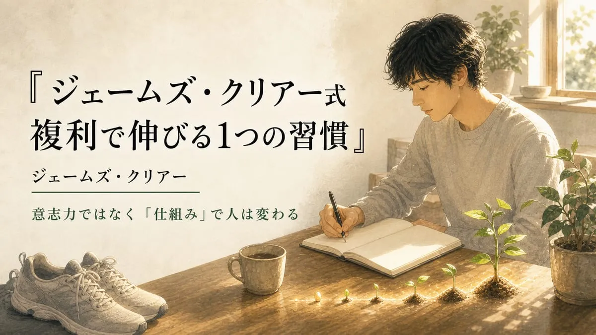『ジェームズ・クリアー式 複利で伸びる1つの習慣』