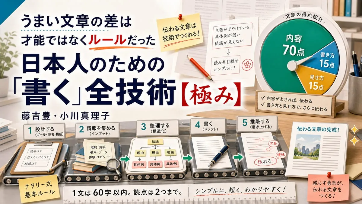 『日本人のための「書く」全技術【極み】』