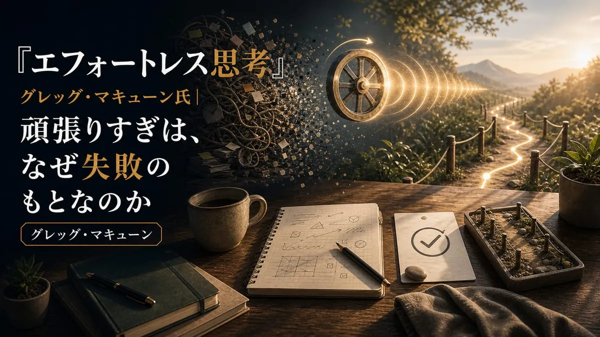 『エフォートレス思考』