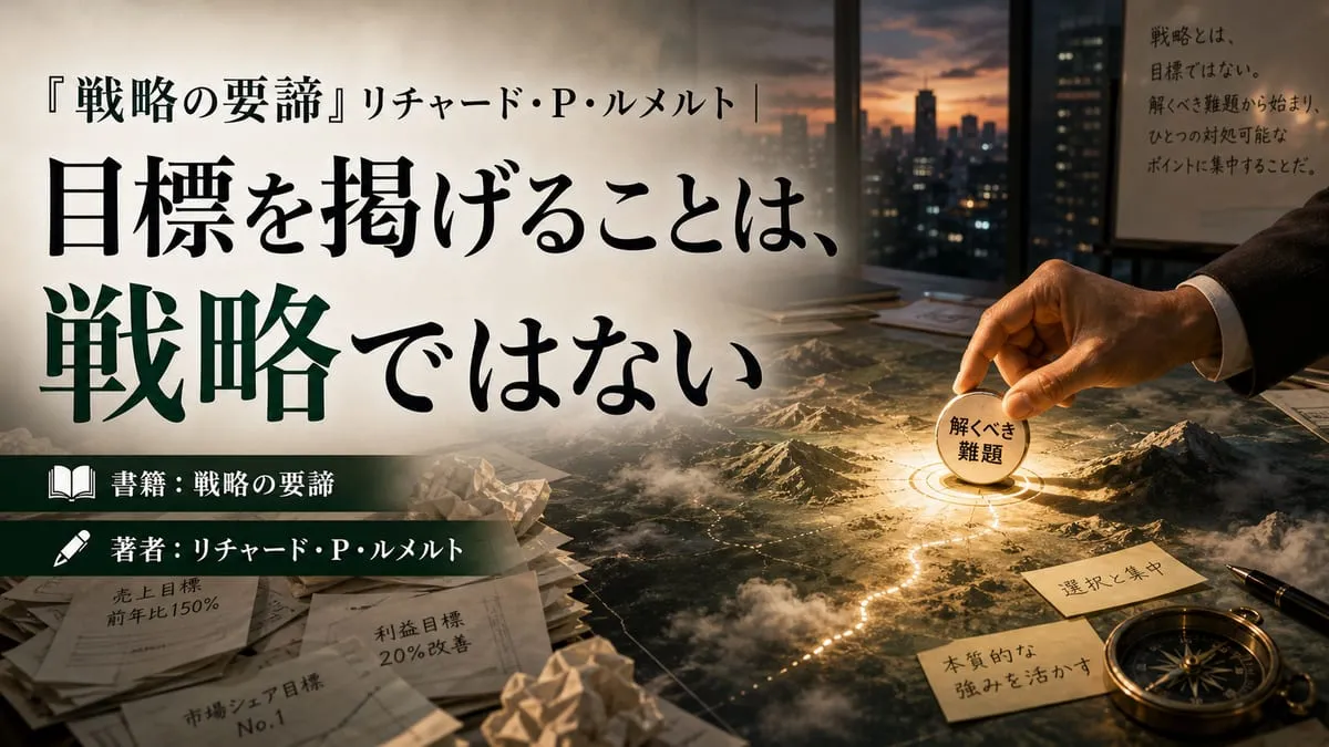 『戦略の要諦』