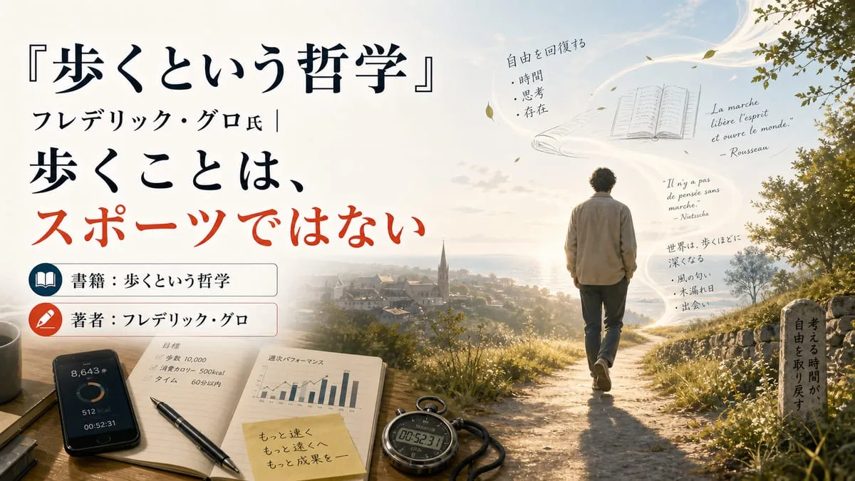 『歩くという哲学』
