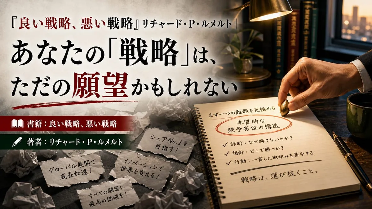 『良い戦略、悪い戦略』