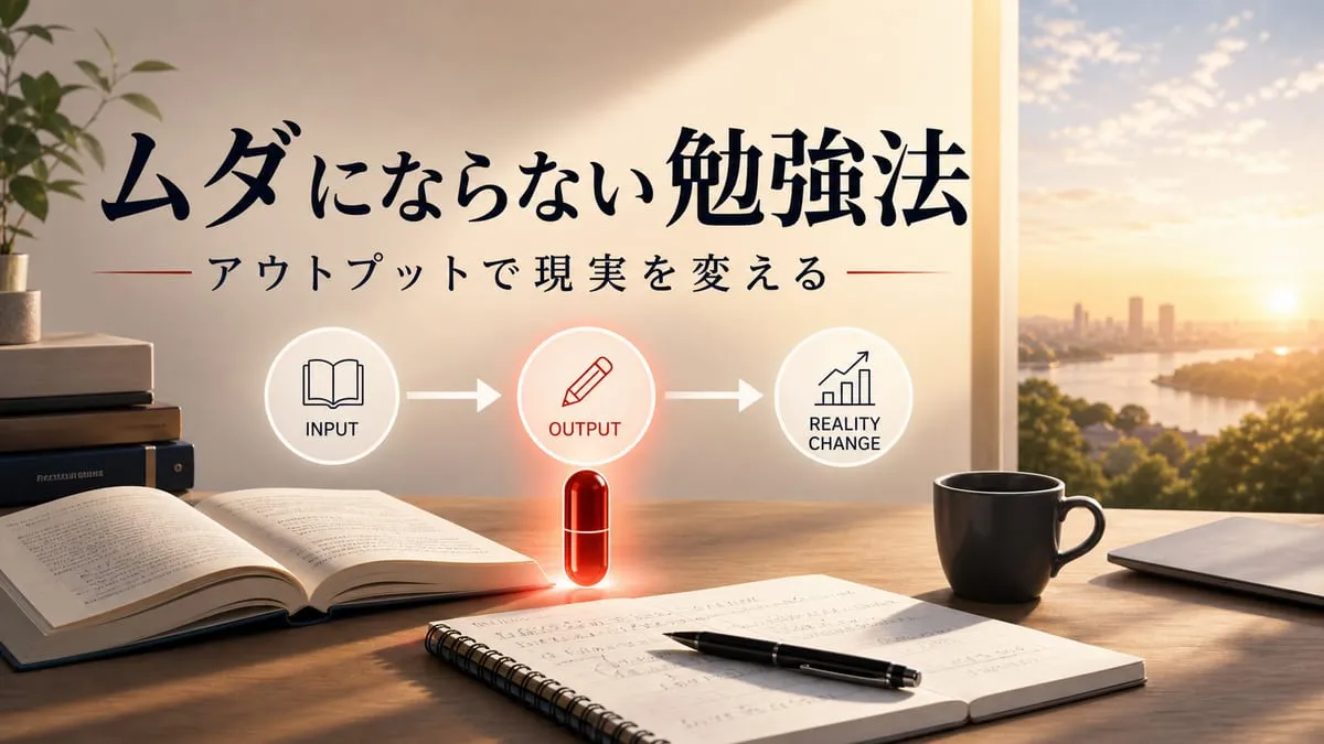 『ムダにならない勉強法』