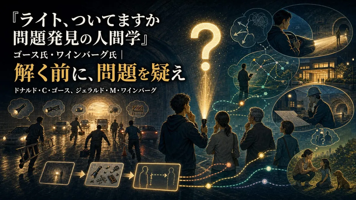 『ライト、ついてますか 問題発見の人間学』